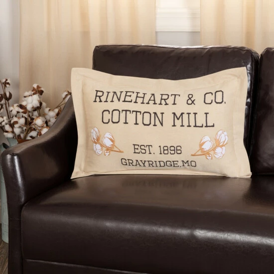 Discount π€© VHC Brands Ashmont Cotton Mill Co. Pillow 14x22 π