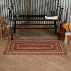 Top 10 👏 VHC Brands Cider Mill Jute Rug Rect W/ Pad 27x48 - 27" X 48" 👏