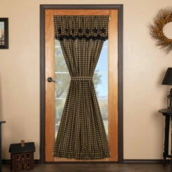 Top 10 🧨 VHC Brands Star Door Panel With Attached Scalloped Layered Valance 72x40 - Door Panel With Valance 72x40 😉