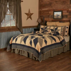 Outlet β VHC Brands Dakota Traditional Americana Patterned Star Quilt βοΈ