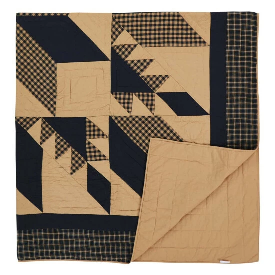 Outlet ⭐ VHC Brands Dakota Traditional Americana Patterned Star Quilt ✔️ - Image 8