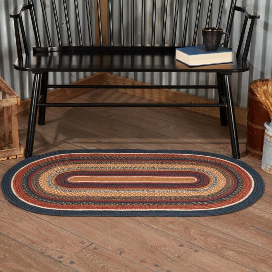 Best reviews of π VHC Brands Stratton Jute Rug Oval W/ Pad 27x48 - 27" X 48" π