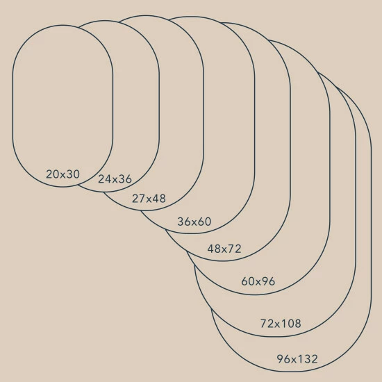 New π VHC Brands Tea Cabin Jute Rug Oval W/ Pad 27x48 - 27" X 48" Oval π - Image 4