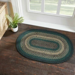 Buy ⭐ VHC Brands Pine Grove Jute Rug Oval W/ Pad 24x36 - 3'6" ✔️