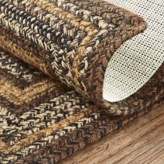 Cheapest π VHC Brands Espresso Jute Rug Rect W/ Pad 60x96 - 5' X 8' Rectangle π - Image 3