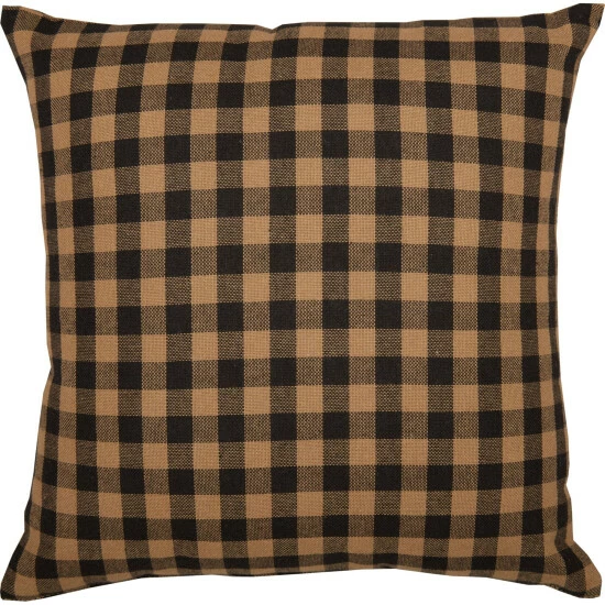 Outlet π VHC Brands Black Check Prim Blessings Pillow 12x12 β - Image 3