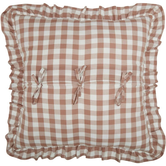 Discount π€© VHC Brands Annie Buffalo Portabella Check Fabric Euro Sham 26x26 β - Image 2