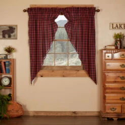 Best deal 🥰 VHC Brands Cumberland Prairie Short Panel Set Of 2 - Prairie Panel 63x36 🔥