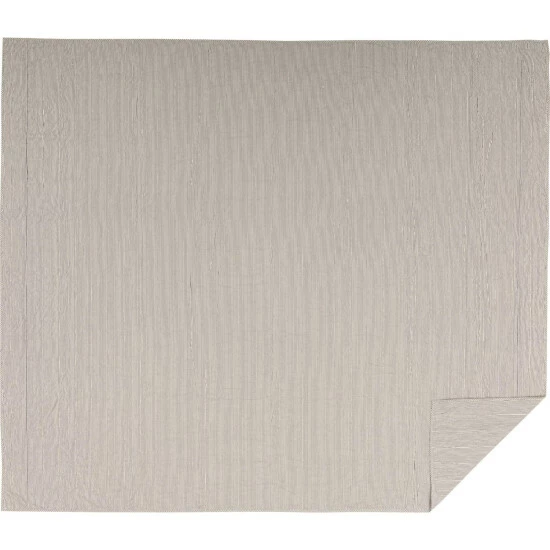 Best deal π VHC Brands Hatteras Seersucker Blue Ticking Stripe Quilted Coverlet π - Image 4