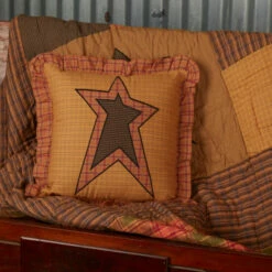 Best Pirce 😉 VHC Brands Stratton Applique Star Pillow 12x12 🌟