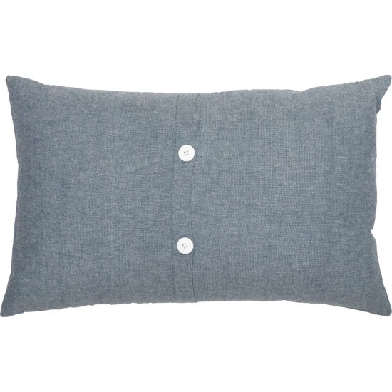 Best Pirce π VHC Brands Sawyer Mill Blue Barn Pillow 14x22 β€οΈ - Image 3