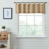 Best Sale ⌛ VHC Brands Stitched Burlap Natural Valance 16x60 - M ⭐