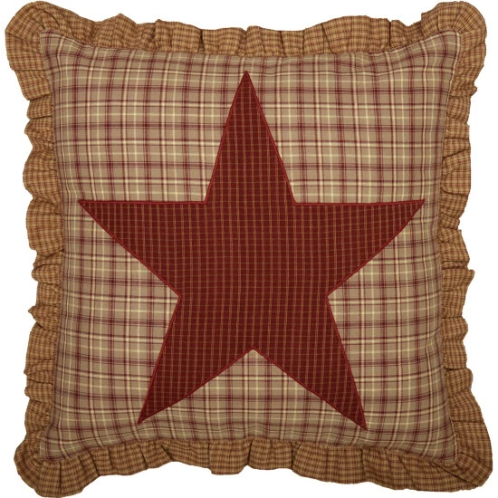 Buy π VHC Brands Dawson Star Applique Pillow 18x18 π - Image 5
