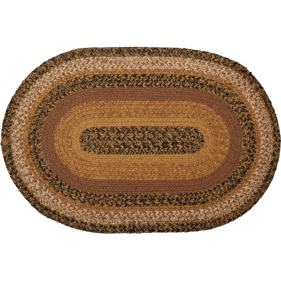 Top 10 π VHC Brands Kettle Grove Jute Rug Oval W/ Pad 20x30 - 20" X 30" π - Image 4