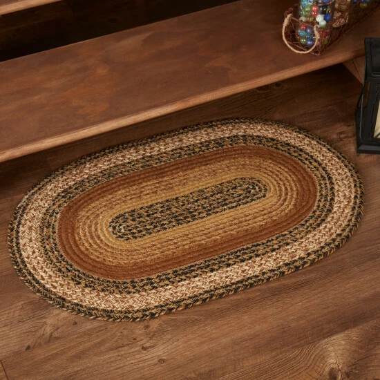 Top 10 π VHC Brands Kettle Grove Jute Rug Oval W/ Pad 20x30 - 20" X 30" π - Image 5