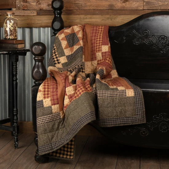 Promo β VHC Brands Maisie Traditional Quilted Throw π€© - Image 3