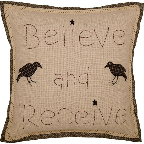 Top 10 π VHC Brands Kettle Grove Believe And Receive Pillow 18x18 π€© - Image 2