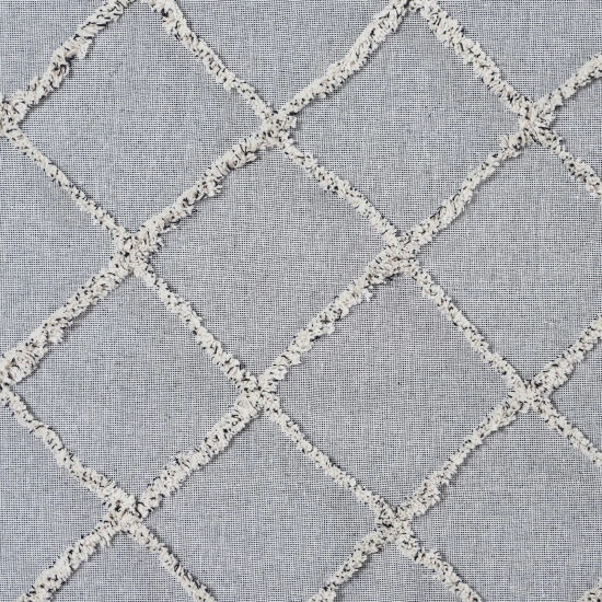 Best Pirce π VHC Brands Frayed Lattice Creme & Black Short Panel Set Of 2 63x36 π - Image 3