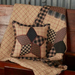 Deals π VHC Brands Bingham Star Patch Pillow 10x10 π§¨