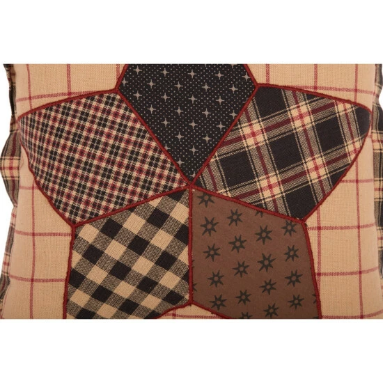 Deals π VHC Brands Bingham Star Patch Pillow 10x10 𧨠- Image 6