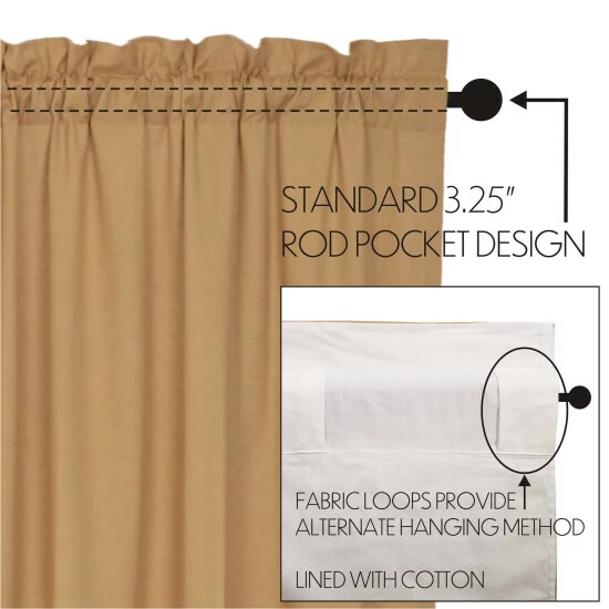 Coupon π VHC Brands Simple Life Flax Prairie Swag Set - Prairie Swag 36x36x18 - Prairie Swag 36x36x18 Khaki β - Image 4