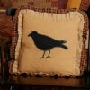 Flash Sale 👏 VHC Brands Heritage Farms Primitive Crow Pillow 18x18 😀