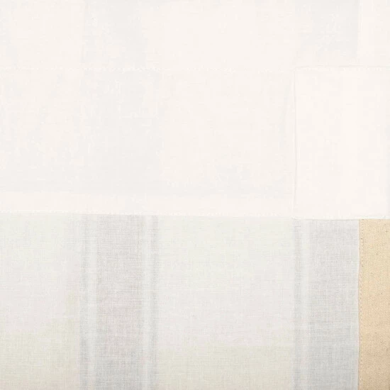 Brand new β VHC Brands Grace Grain Sack Stripe Prairie Long Panel Set Of 2 84x36x18 π - Image 5