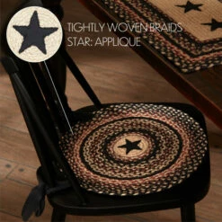 Deals β VHC Brands Colonial Star Jute Chair Pad Applique Star β€οΈ