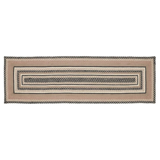 Top 10 π₯ VHC Brands Sawyer Mill Charcoal Creme Jute Rug/Runner Rect W/ Pad 24x78 - 3'6" β - Image 2