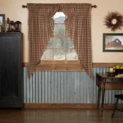 Deals ❤️ VHC Brands Crosswoods Prairie Short Panel Set Of 2 63x36x18 - Prairie Panel 63x36 🎁