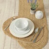 Wholesale 🥰 VHC Brands Natural Jute Placemat Set Of 6 12x18 - Placemat 12x18 👍