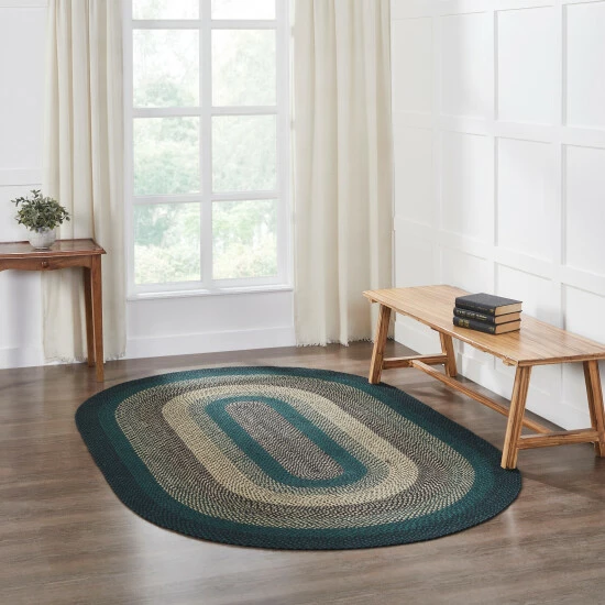 Buy π VHC Brands Pine Grove Jute Rug Oval W/ Pad 60x96 - 3'6" β¨