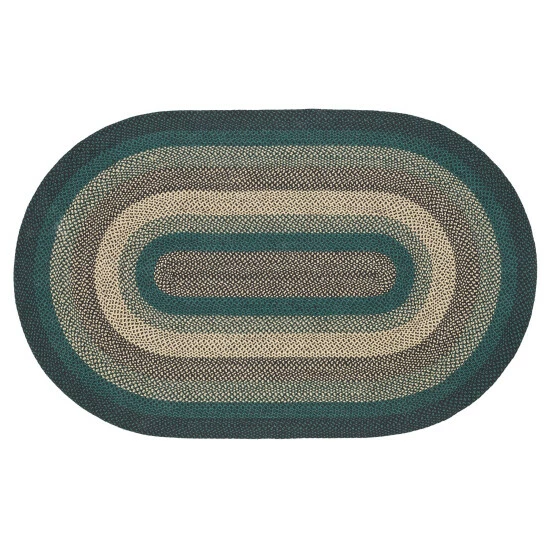Buy π VHC Brands Pine Grove Jute Rug Oval W/ Pad 60x96 - 3'6" β¨ - Image 2