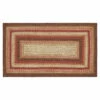 Cheapest ⌛ VHC Brands Ginger Spice Jute Rug Rect W/ Pad 27x48 😍
