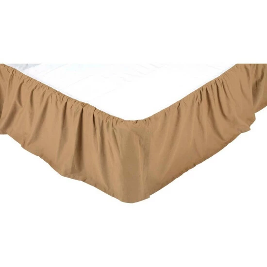 Budget π₯° VHC Brands Primitive Bedding VHC Solid Color Bed π Skirts Gathered Cotton π₯ - Image 4