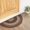 Cheapest 😀 VHC Brands Beckham Jute Rug Half Circle W/ Pad 16.5x33 - 16.5" X 33" 🔔