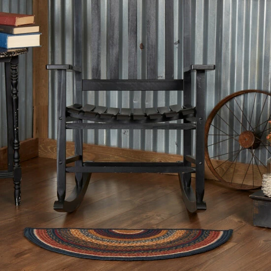 Flash Sale β€οΈ VHC Brands Stratton Jute Rug Half Circle W/ Pad 16.5x33 - 16.5" X 33" π₯° - Image 2