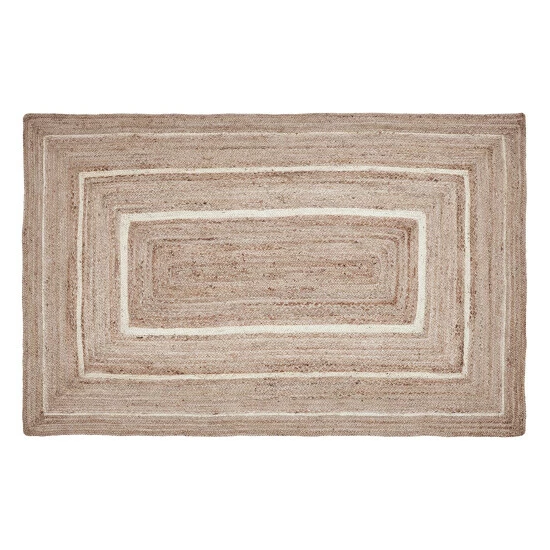 Top 10 β€οΈ VHC Brands Natural & Creme Jute Rug Rect W/ Pad 60x96 - 3'6" π₯ - Image 2