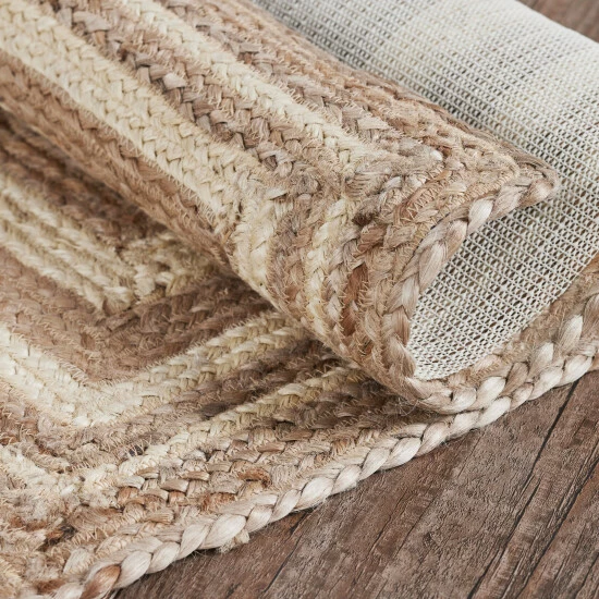Top 10 β€οΈ VHC Brands Natural & Creme Jute Rug Rect W/ Pad 60x96 - 3'6" π₯ - Image 3