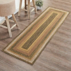Best deal 🔥 VHC Brands Kettle Grove Jute Rug/Runner Rect W/ Pad 24x78 - 3'6" 🎉