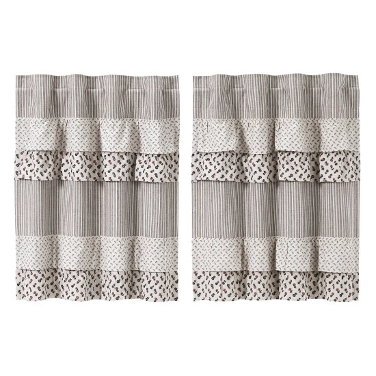 Deals β VHC Brands Florette Ruffled Tier Set Of 2 L36xW36 𧨠- Image 2