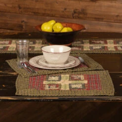 Top 10 π VHC Brands Tea Cabin Placemat Quilted Set Of 6 12x18 - Placemat 12x18 π