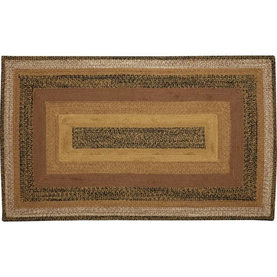 Budget βοΈ VHC Brands Kettle Grove Jute Rug Rect W/ Pad 36x60 - 3' X 5' Rectangle π - Image 3