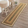 Promo ⭐ VHC Brands Kettle Grove Jute Rug/Runner Rect W/ Pad 24x96 - 3'6" 👍