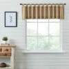 Hot Sale 👏 VHC Brands Stitched Burlap Natural Valance 16x90 - M 🎁