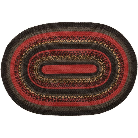Hot Sale π VHC Brands Cumberland Jute Rug Oval W/ Pad 20x30 - 20" X 30" Oval π―