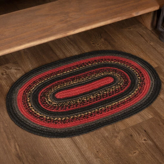 Hot Sale π VHC Brands Cumberland Jute Rug Oval W/ Pad 20x30 - 20" X 30" Oval π― - Image 2