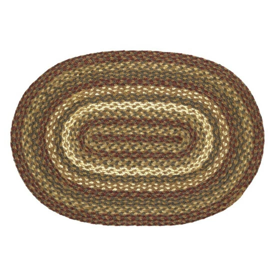 Best deal π VHC Brands Tea Cabin Jute Rug Oval W/ Pad 24x36 - 2' X 3' Oval π - Image 2