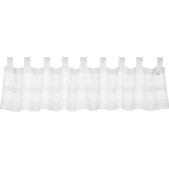 Buy π€© VHC Brands Quinn Tab Top Valance Creme β - Image 4