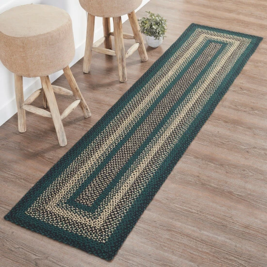 Best reviews of π VHC Brands Pine Grove Jute Rug/Runner Rect W/ Pad 24x96 - 3'6" β¨